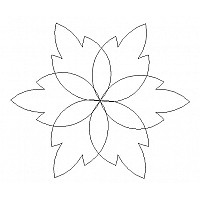 hexagon leaf